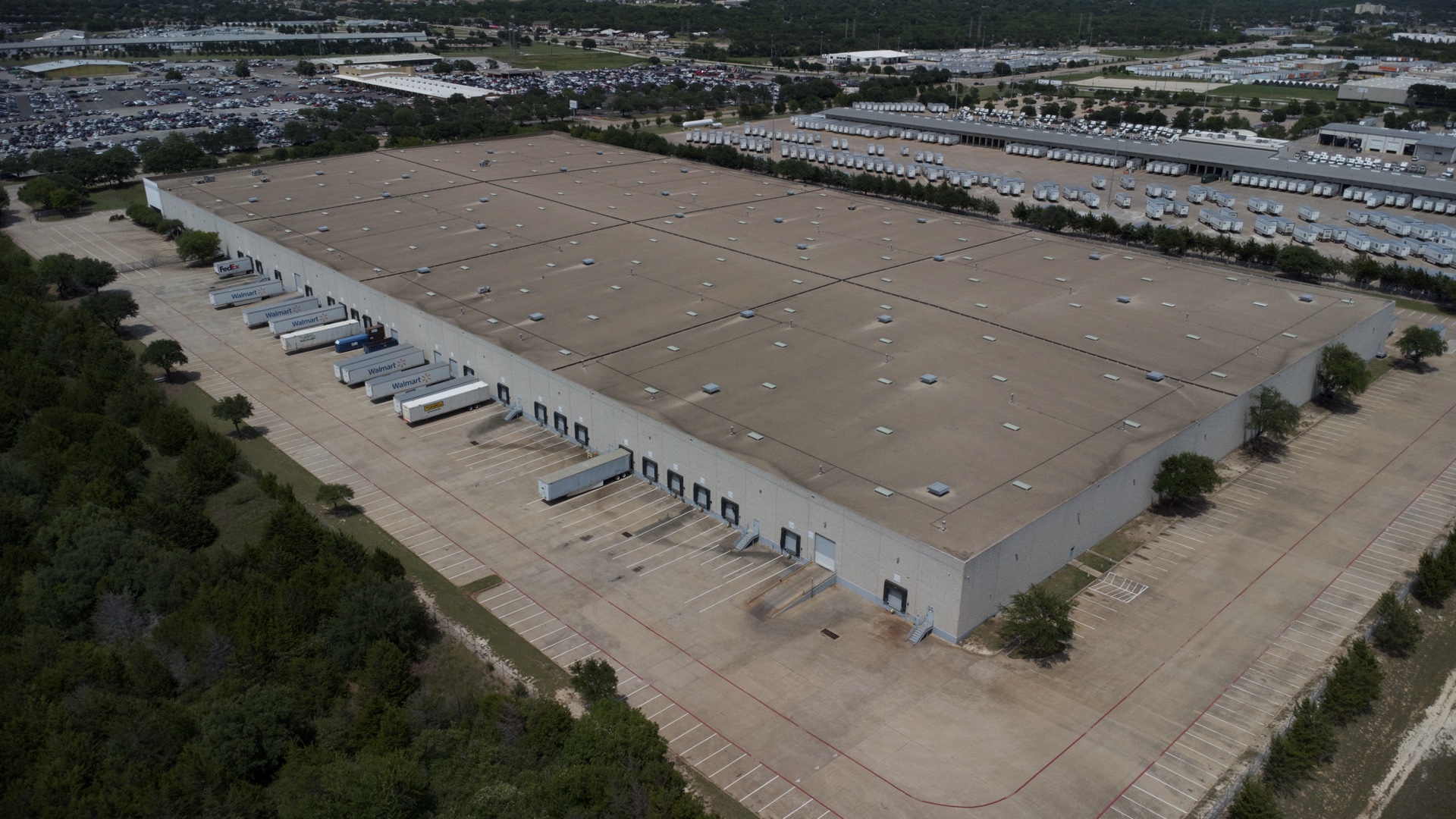 Aerial drone photograph by Holton Aerial Services