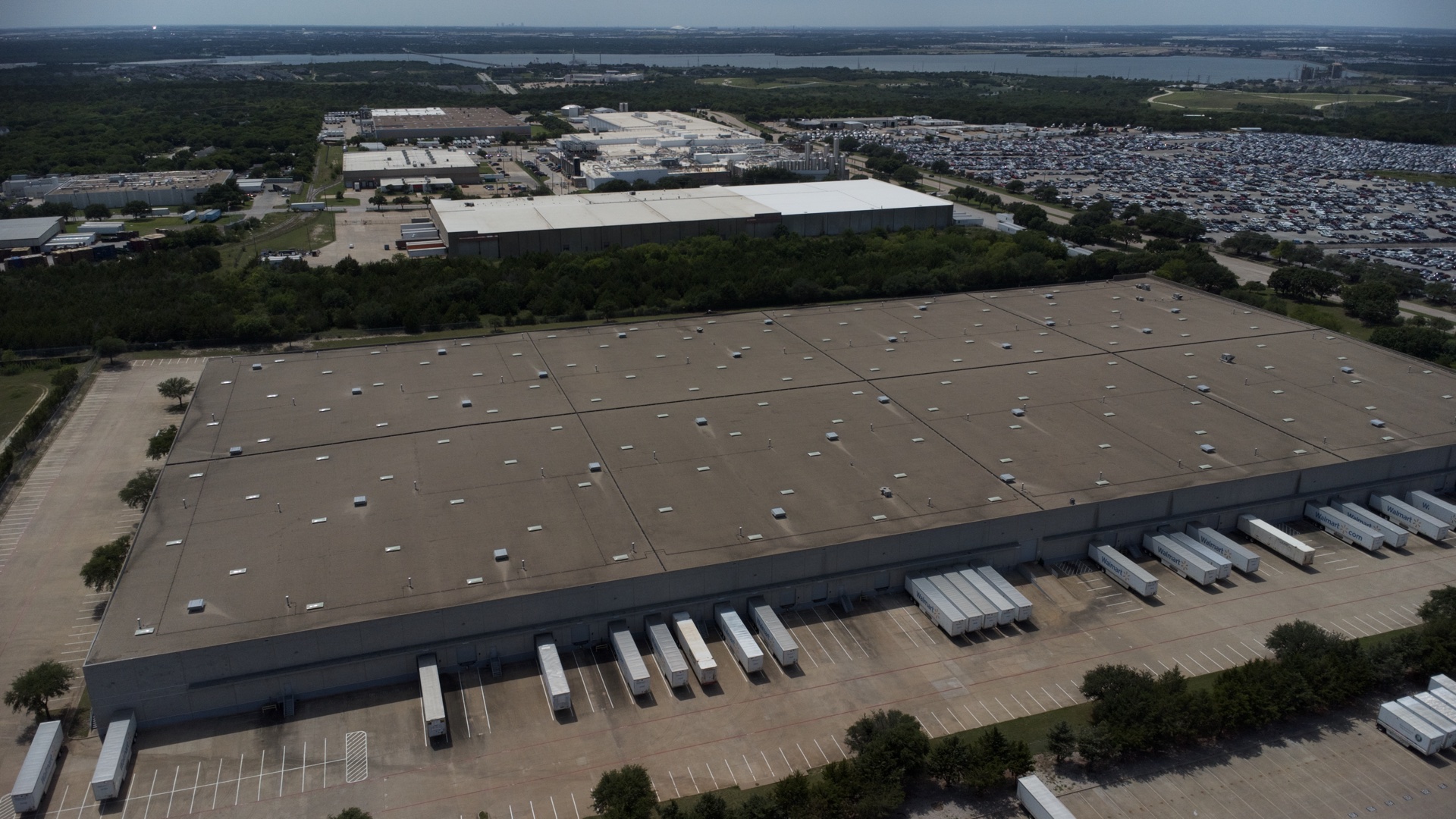 Aerial drone photograph by Holton Aerial Services